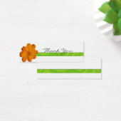 Bright Orange Floral Vielen Dank (Schreibtisch)