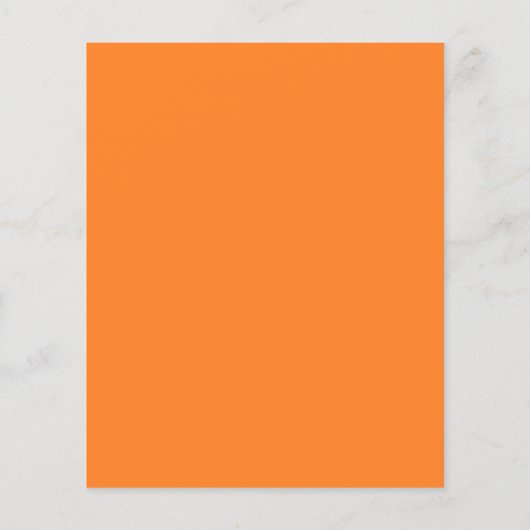 Bright Orange Flyer (Hinten)