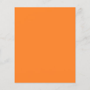 Bright Orange Flyer