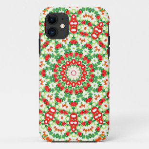 Bright Orange Green modische Bandana Shawl Case-Mate iPhone Hülle