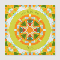 Bright Orange Green Reach für die Motivation der S