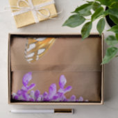 Bright Orange Gulf Fritillary Butterfly Seidenpapier (Geschenk)