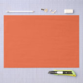 Bright Orange Minimalist Solid Background Seidenpapier (Handwerk)