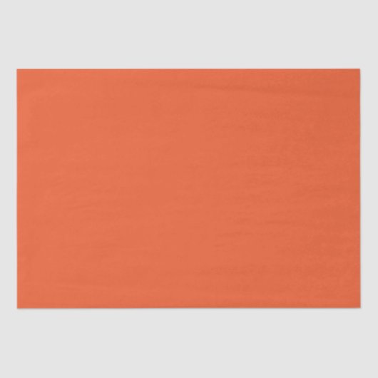 Bright Orange Minimalist Solid Background Seidenpapier (Vorderseite)