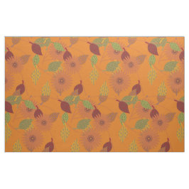 Bright Orange Palette Stoff