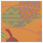 Bright Orange Palette Stoff (Nahaufnahme)