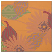 Bright Orange Palette Stoff (Muster)