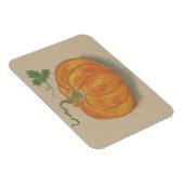Bright Orange Pumpkin Magnet (Rechte Seite)