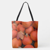 Bright Orange Pumpkin Tasche (Rückseite)