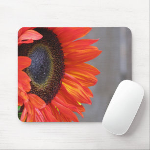 Bright Orange Sonnenblumenmousepad Mousepad