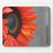 Bright Orange Sonnenblumenmousepad Mousepad (Vorne)