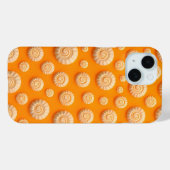 Bright Orange Spiral iPhone Case for Women (Rückseite (Horizontal))