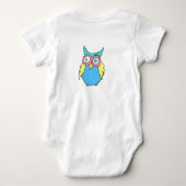 Bright Owls Baby Strampler (Rückseite)