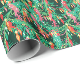 Bright Palm Beach Weihnachten Hot Chili Paprikasch Geschenkpapier