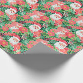 Bright Palm Beach Weihnachten Weihnachten Geschenkpapier (Ecke)