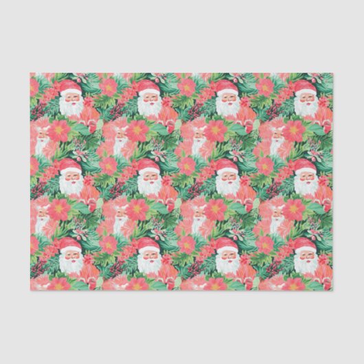 Bright Palm Beach Weihnachten Weihnachten Seidenpapier (Vorderseite)