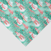 Bright Palm Beach Weihnachtsschnemen Seidenpapier (Ausschnitt)