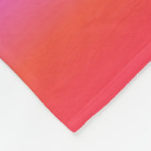 Bright Pastel Rainbow Fleecedecke (Ecke)