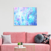 Bright Pastel Tarantula Nebula Leinwanddruck (Insitu (Wohnzimmer))