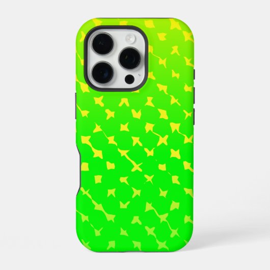 Bright Pattern Design iPhone Hülle (Rückseite)