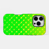 Bright Pattern Design iPhone Hülle (Rückseite (Horizontal))