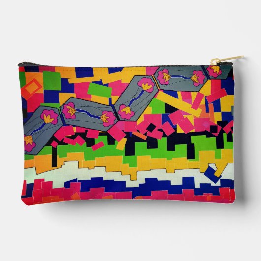 Bright pattern zubehörtasche (Rückseite)