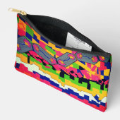 Bright pattern zubehörtasche (Offen)