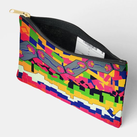 Bright pattern zubehörtasche (Offen)