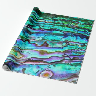 Bright Paua Muschel Abalone Wrapping Paper Geschenkpapier
