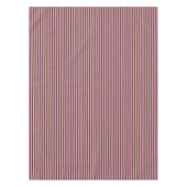 Bright Pink and Green Retro Stripe Modern Tischdecke (Vorderseite)