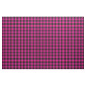Bright Pink & Black Gingham Plaid Stoff (Yard (91,4 cm))