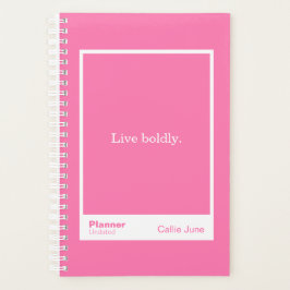 Bright Pink Block Quote Planer
