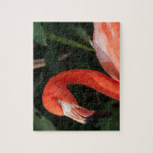 Bright Pink Flamingo Puzzle (Vertikal)