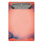 Bright Pink Mermaid Mini Klemmbrett (Vorderseite)