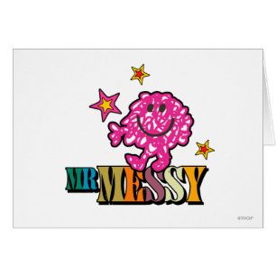 Bright Pink Mr. Messy   Funkeln