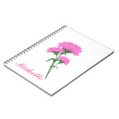 Bright Pink Summer Notizblock (Linke Seite)