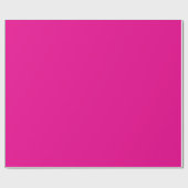 Bright Pink Wrapping Paper Geschenkpapier (Flach)