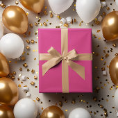 Bright Pink Wrapping Paper Roll Geschenkpapier