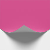 Bright Pink Wrapping Paper Roll Geschenkpapier (Ecke)