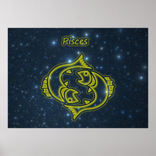 Bright Pisces Poster (Vorne)