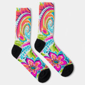 Bright Preppy Paisley Socken (Rechts)