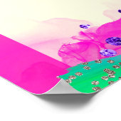 Bright Promising Future Ahead Graduation Party Poster (Ecke)