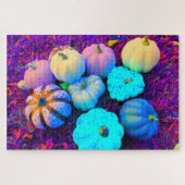 Bright Pumpkin Harvest Puzzle (Horizontal)