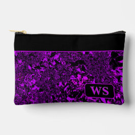 Bright Purple Cosmetic Bag  Zubehörtasche