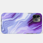 Bright purple marbling Case-Mate iPhone hülle (Rückseite (Horizontal))