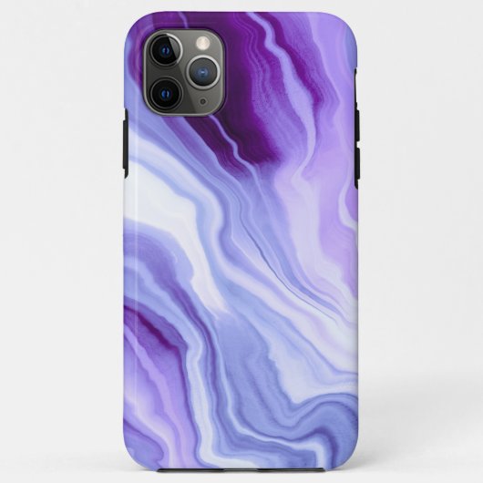 Bright purple marbling Case-Mate iPhone hülle (Rückseite)