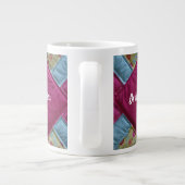 Bright Quilt Jumbo-Tasse (Rückseite)