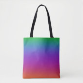 Bright Rainbow Colors Tote Bag Tasche (Vorderseite)