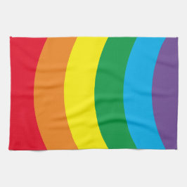 Bright Rainbow Geschirrtuch