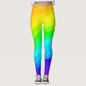 Bright Rainbow Leggings (Vorderseite)